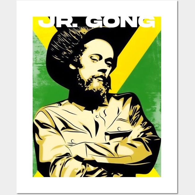 jr gong reggae Wall Art by BNT-Store